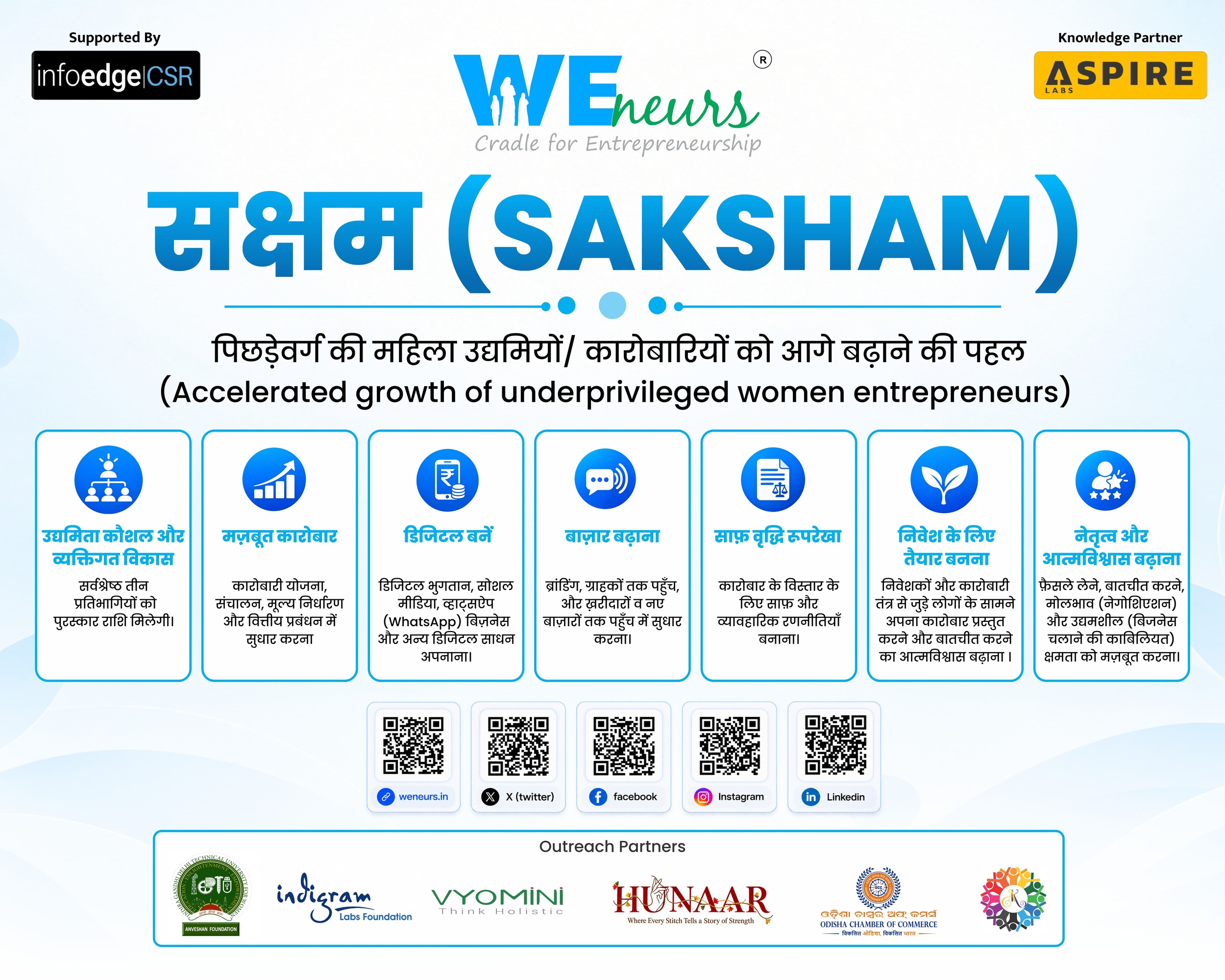 सक्षम (SAKSHAM) - WEneurs